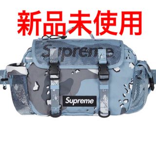 シュプリーム(Supreme)の20ss supreme waist bag blue camo 青 迷彩(ボディーバッグ)