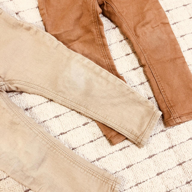 ZARA KIDS(ザラキッズ)のZARA BABY / カラースキニー 4点セット キッズ/ベビー/マタニティのキッズ服男の子用(90cm~)(パンツ/スパッツ)の商品写真