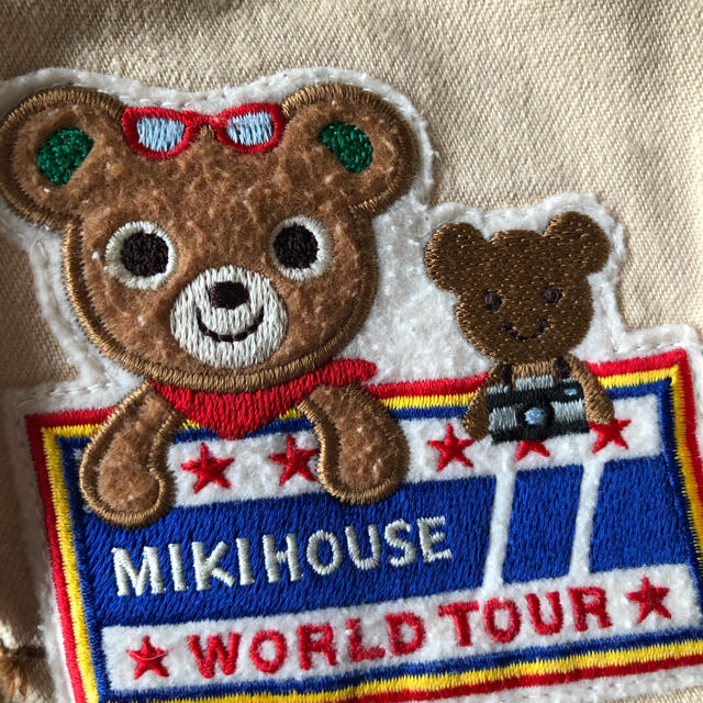 mikihouse(ミキハウス)の専用！！ミキハウス ハーフパンツ　プッチー　ワッペン キッズ/ベビー/マタニティのベビー服(~85cm)(パンツ)の商品写真