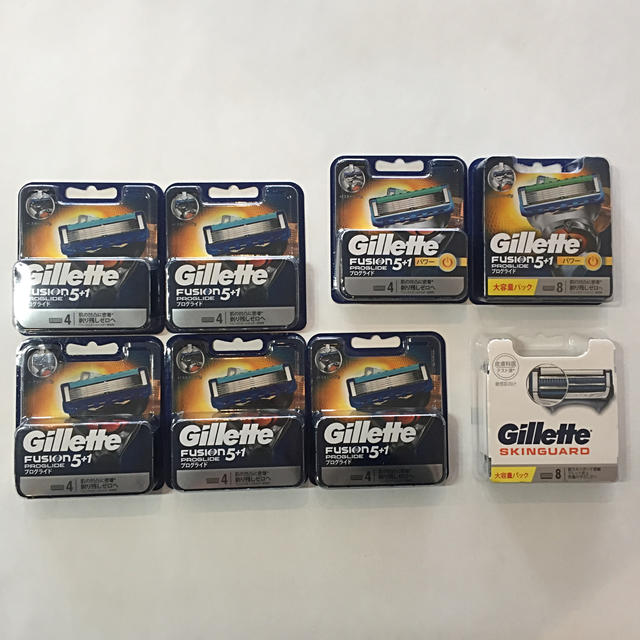 ジレット  Gillette 5＋1 プログライド他 替刃 40個 未開封品