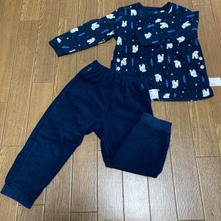 ユニクロ(UNIQLO)のUNIQLO kidsパジャマ2セット(パジャマ)