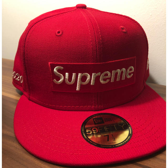 「22時まで限定値下げ」supreme newera red