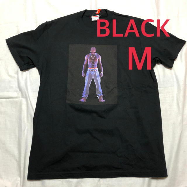 tupac hologram tee black medium size