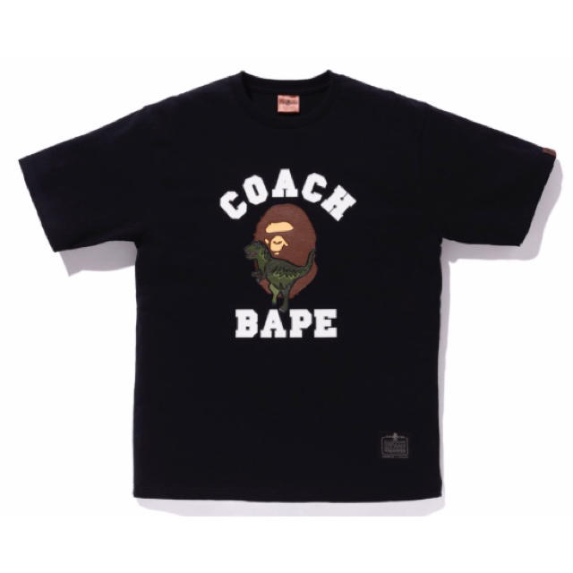 bapeBAPE COACH TEE Lサイズ 黒