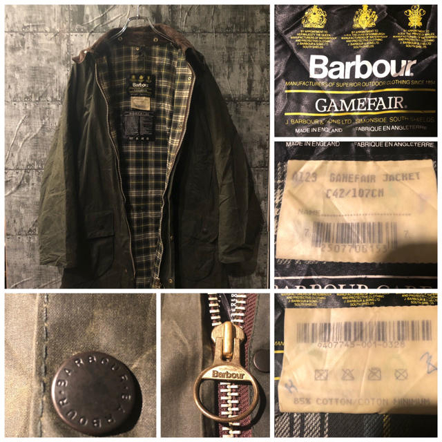 90s Barbour Game fair / Oiled jacket