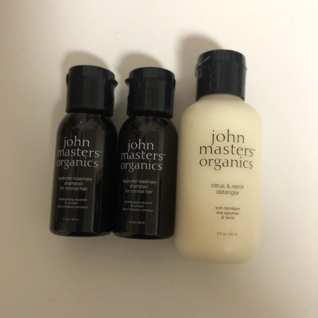 John Masters Organics(ジョンマスターオーガニック)のジョンマスターオーガニック　シャンプー　トリートメント　ミニサイズ コスメ/美容のヘアケア/スタイリング(シャンプー)の商品写真