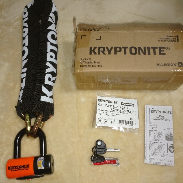 KRYPTONITE EVOLUTION series4 チェーンロック