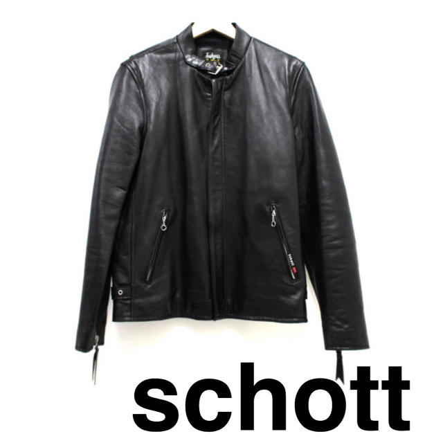 美品 USED Schott シングルライダース サイズM