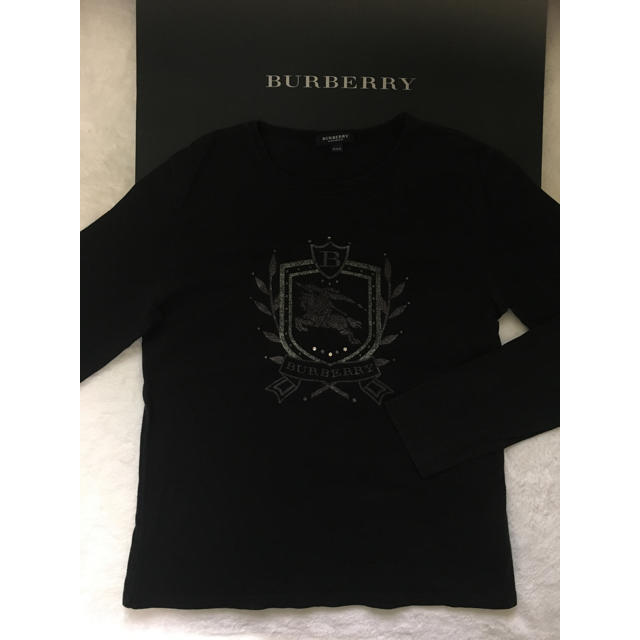 BURBERRY(バーバリー)のバーバリー  ロゴ カットソー☆三陽商会 正規品 再々お値下げ！ キッズ/ベビー/マタニティのキッズ服女の子用(90cm~)(Tシャツ/カットソー)の商品写真