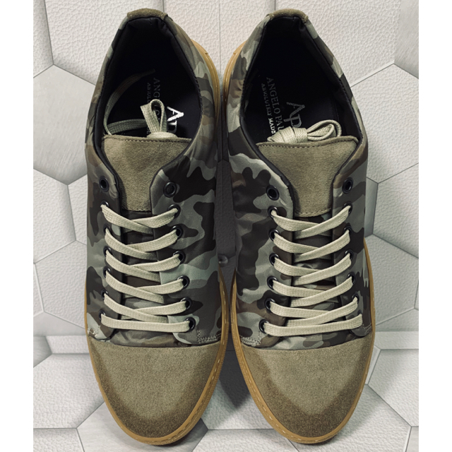 【マサ様】ANGELO PALLOTTA  men's  スニーカーロー　27  メンズの靴/シューズ(スニーカー)の商品写真