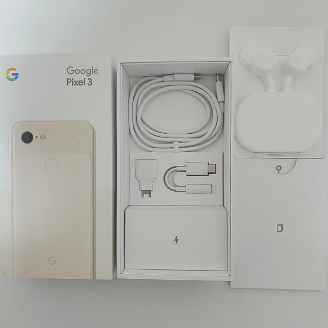 【美品】Google Pixel 3 SIMフリースマートフォン/携帯電話