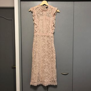 ザラ(ZARA)のZARAレースワンピース★Sサイズ(ひざ丈ワンピース)