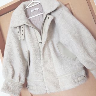 マウジー(moussy)のMOUSSY ボアブルゾン(ブルゾン)