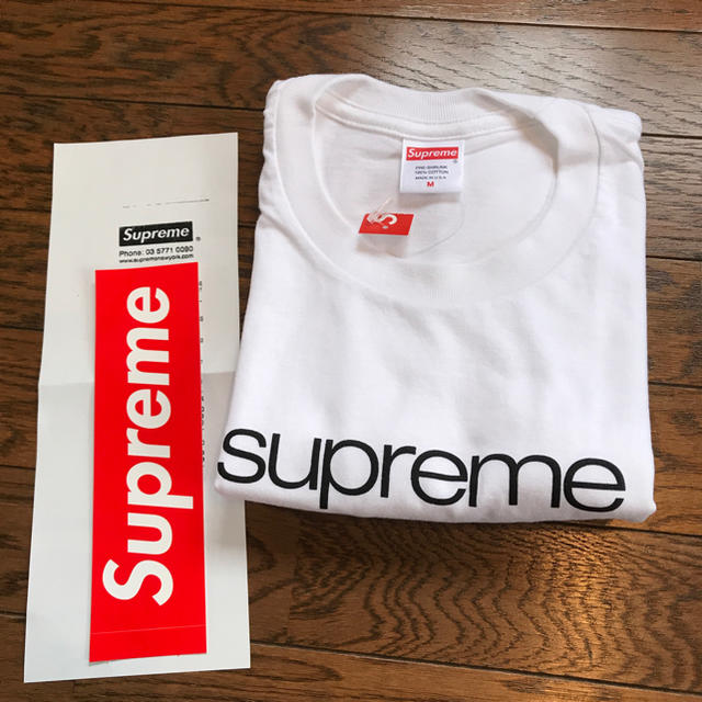 supreme shop Tee MサイズTシャツ/カットソー(半袖/袖なし)