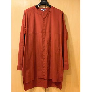 ジルサンダー(Jil Sander)の[期間限定出品] JIL SANDER ノーカラーシャツ(シャツ)