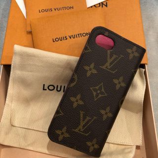 ルイヴィトン(LOUIS VUITTON)のVUITTON iPhone7.8用ケース(iPhoneケース)