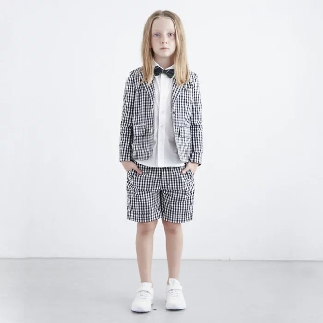 smoothyスーツセットアップ 120cm キッズ/ベビー/マタニティのキッズ服男の子用(90cm~)(ドレス/フォーマル)の商品写真