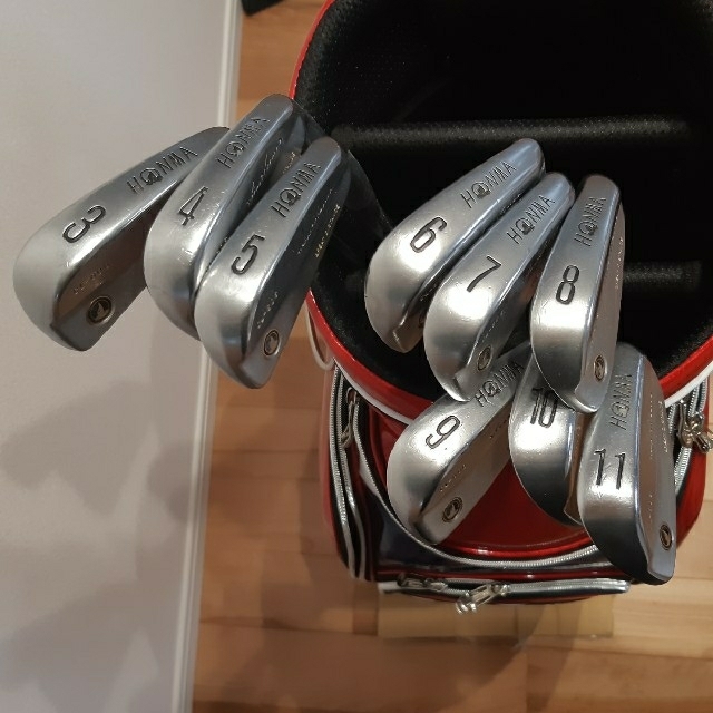 名器　HONMA　ホンマ　アイアンセット　CL-606　9本