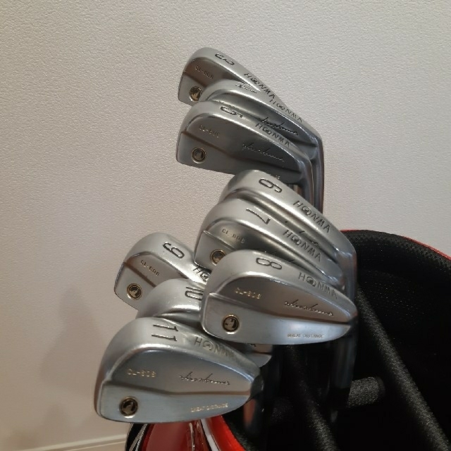 名器　HONMA　ホンマ　アイアンセット　CL-606　9本