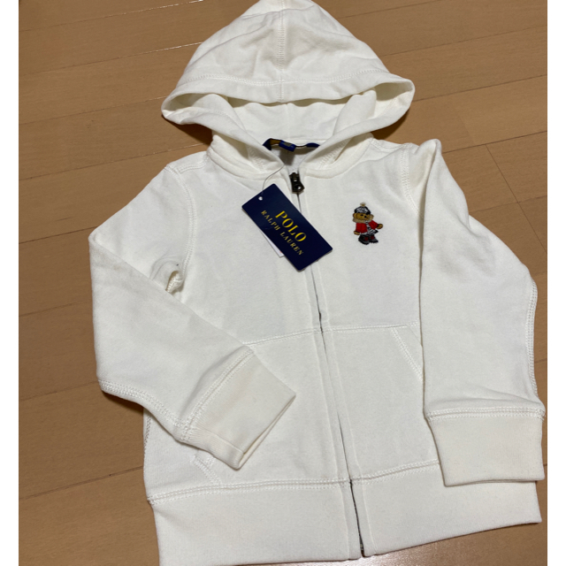 POLO RALPH LAUREN(ポロラルフローレン)の新品未使用　ラルフローレン　パーカー　100 キッズ/ベビー/マタニティのキッズ服女の子用(90cm~)(ジャケット/上着)の商品写真