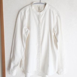 ムジルシリョウヒン(MUJI (無印良品))の無印良品  白コットンシャツ(シャツ/ブラウス(長袖/七分))