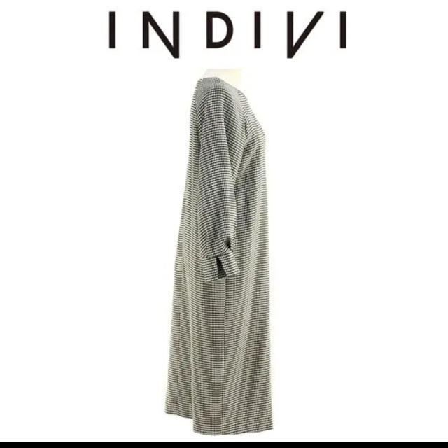 INDIVI(インディヴィ)のインディヴィワンピース レディースのワンピース(ひざ丈ワンピース)の商品写真