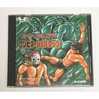 エヌイーシー(NEC)のPC-Engine ファイヤープロレスリング コンビネーションタッグ(家庭用ゲームソフト)