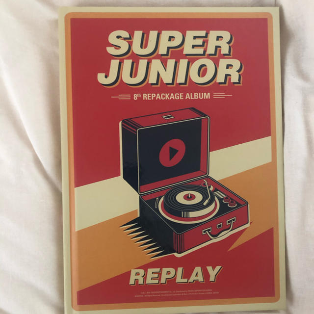 SUPER JUNIOR(スーパージュニア)のSUPERJUNIOR REPLAY CD ドンヘ エンタメ/ホビーのタレントグッズ(アイドルグッズ)の商品写真