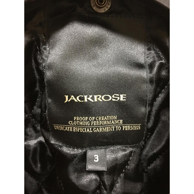 JACKROSE(ジャックローズ)のジャックローズ　レザージャケット メンズのジャケット/アウター(レザージャケット)の商品写真