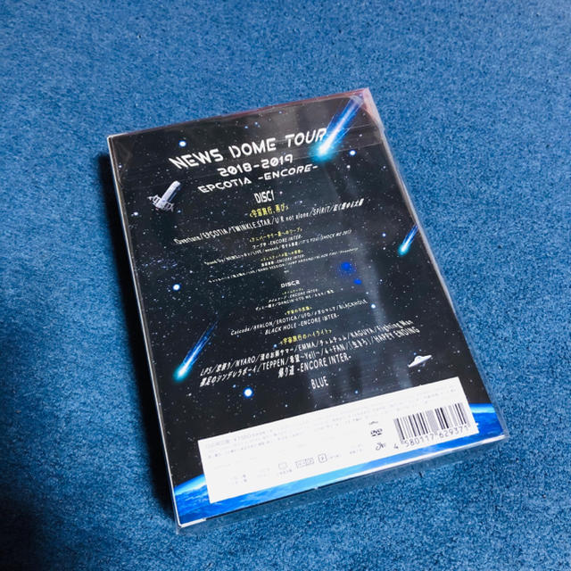 NEWS(ニュース)のNEWS DOME TOUR 2018-2019 EPCOTIA-ENCORE エンタメ/ホビーのDVD/ブルーレイ(ミュージック)の商品写真