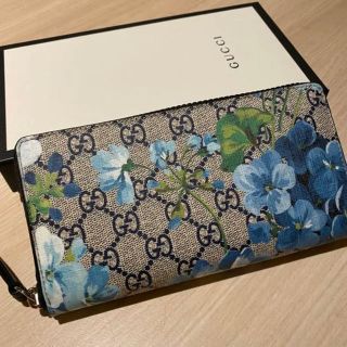 グッチ(Gucci)の【新品未使用】グッチ ブルームス 花柄 長財布      ※グッチの紙袋付(財布)