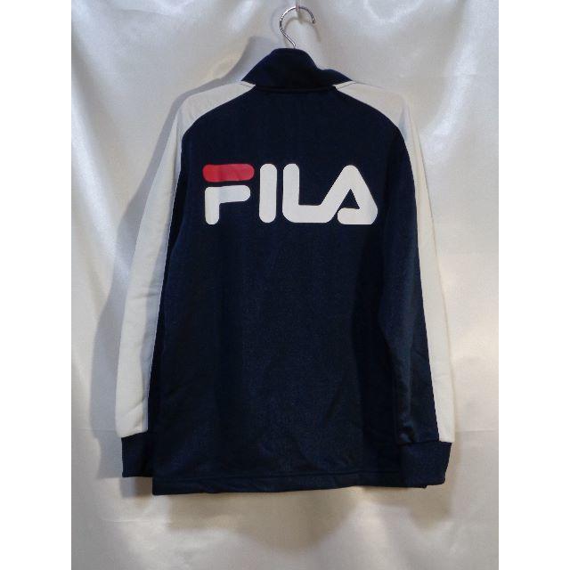 FILA(フィラ)の＜№3706＞(150cm)★FILA★ジャージジャケット☆白紺☆ キッズ/ベビー/マタニティのキッズ服男の子用(90cm~)(ジャケット/上着)の商品写真