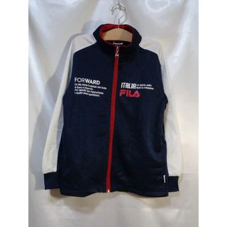 フィラ(FILA)の＜№3706＞(150cm)★FILA★ジャージジャケット☆白紺☆(ジャケット/上着)