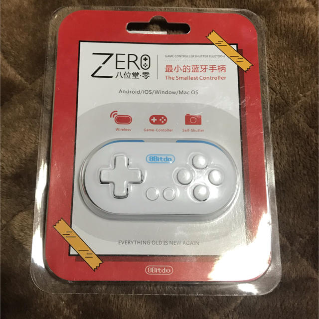 8bitdo zero  Bluetooth コントローラー スマホ/家電/カメラのPC/タブレット(PC周辺機器)の商品写真