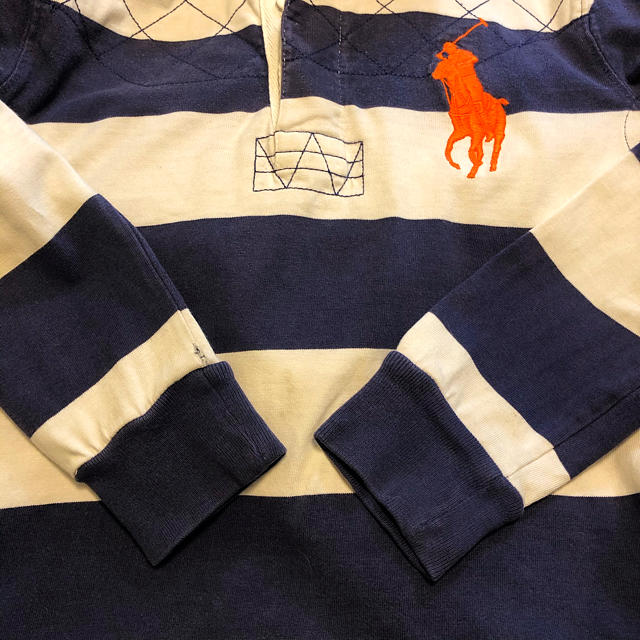 Ralph Lauren(ラルフローレン)のラルフローレン ラガーシャツ120 キッズ/ベビー/マタニティのキッズ服男の子用(90cm~)(Tシャツ/カットソー)の商品写真