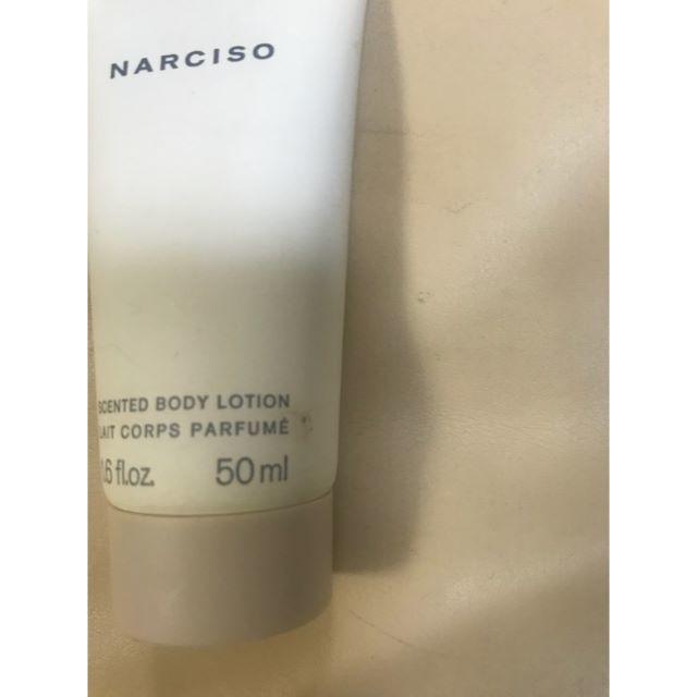 narciso rodriguez(ナルシソロドリゲス)のナルシソロドリゲス　ナルシソ　センティッド　ボディローション　お試し使用のみ コスメ/美容の香水(香水(女性用))の商品写真