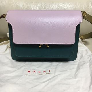 マルニ(Marni)の【美品】MARNI マルニ　トランクバッグ(ショルダーバッグ)