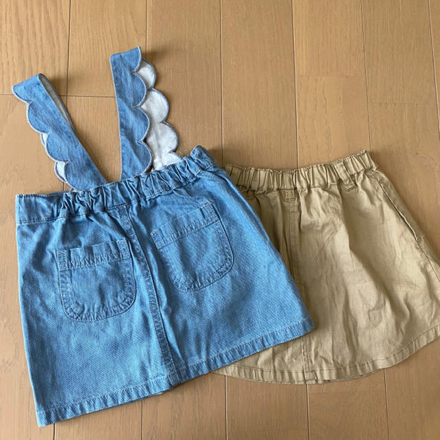 petit main(プティマイン)のプティマイン 80 スカート  キッズ/ベビー/マタニティのキッズ服女の子用(90cm~)(スカート)の商品写真