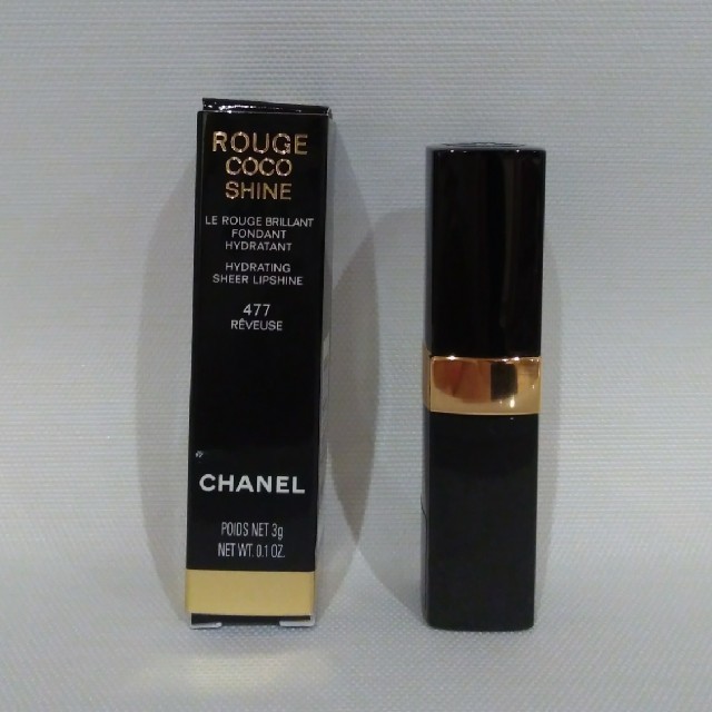 CHANEL(シャネル)のCHANELルージュココシャイン477 コスメ/美容のベースメイク/化粧品(口紅)の商品写真