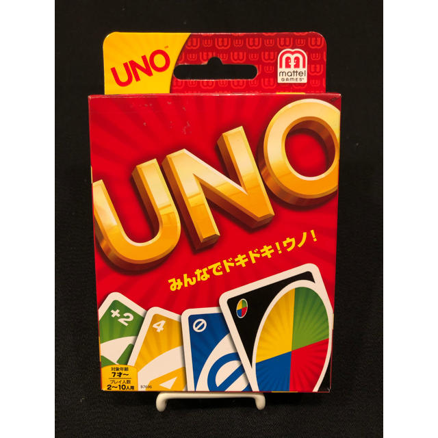 UNO(ウーノ)の［美品］UNO ウノ カードゲーム エンタメ/ホビーのテーブルゲーム/ホビー(トランプ/UNO)の商品写真
