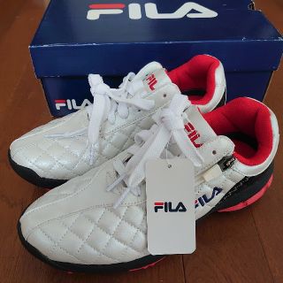 フィラ(FILA)の新品未使用フィラ22.5レディースゴルフシューズ(シューズ)