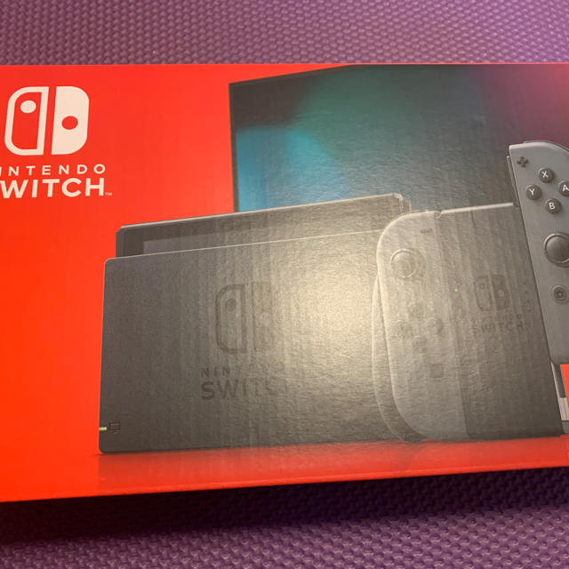 新品　ニンテンドースイッチ　グレー　nintendo switch家庭用ゲーム機本体