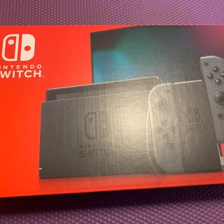 ニンテンドースイッチ(Nintendo Switch)の新品　ニンテンドースイッチ　グレー　nintendo switch (家庭用ゲーム機本体)