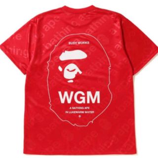 アベイシングエイプ(A BATHING APE)のBAPE WGM JERSEY TEE(Tシャツ/カットソー(半袖/袖なし))