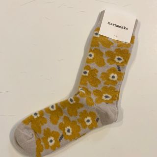 マリメッコ(marimekko)のmarimekko マリメッコ 完売Uminaソックス　25-26cm新品送料込(ソックス)