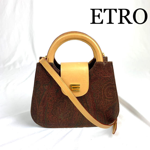 ETRO - 極美品 ETRO エトロ レザー 2way バッグの通販 by STORE｜エトロならラクマ