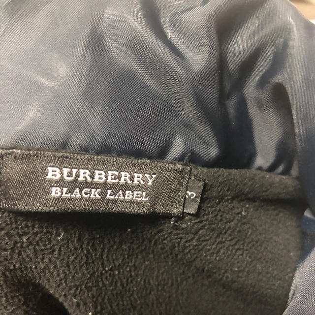 BURBERRY BLACK LABEL(バーバリーブラックレーベル)のバーバリー　フリースブルゾン メンズのジャケット/アウター(ブルゾン)の商品写真