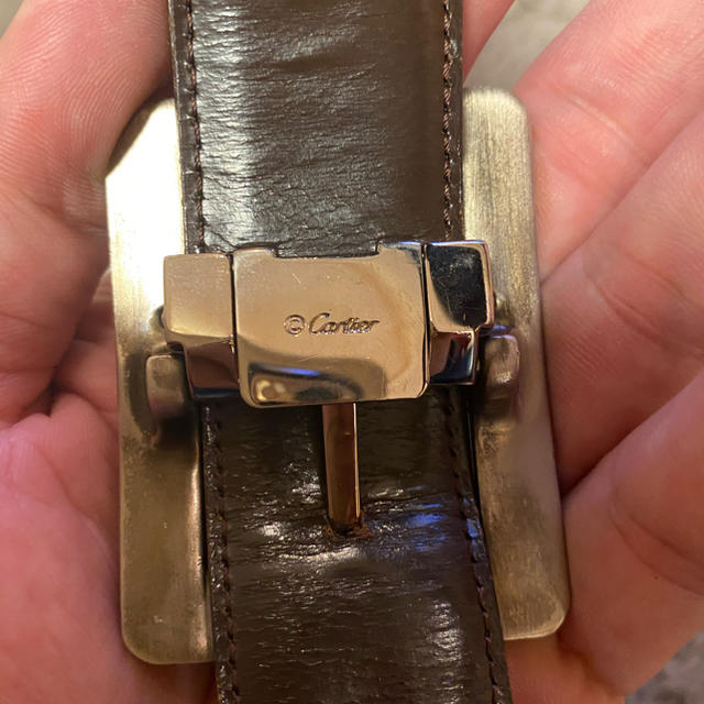 値下げしましたCARTIER カルティエ　メンズ　ベルト