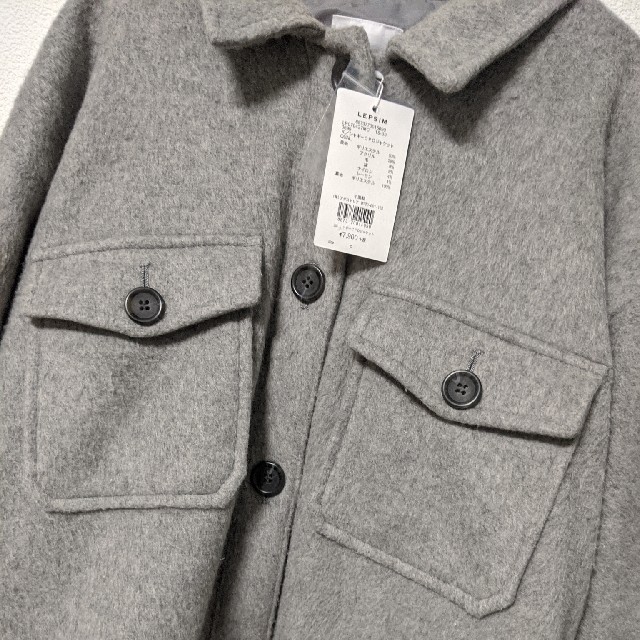 LEPSIM(レプシィム)のレプシィム　シャツジャケット レディースのジャケット/アウター(ナイロンジャケット)の商品写真