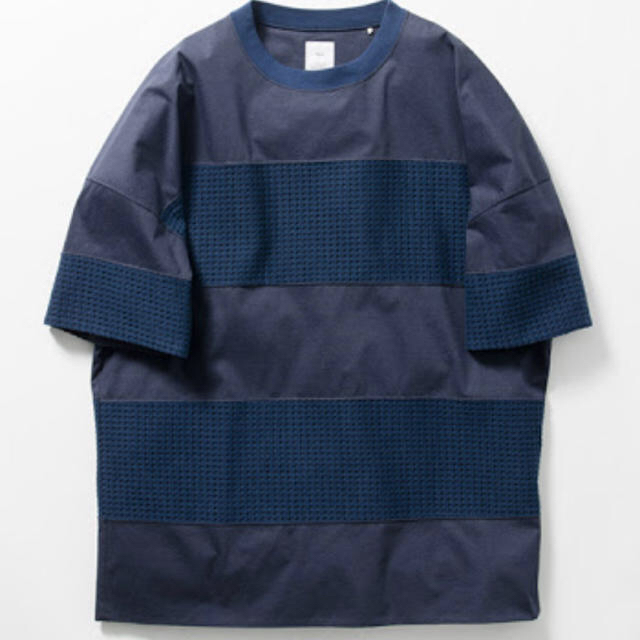 STUDIOUS(ステュディオス)のName. coating cotton border wide tee 超美品 メンズのトップス(Tシャツ/カットソー(半袖/袖なし))の商品写真